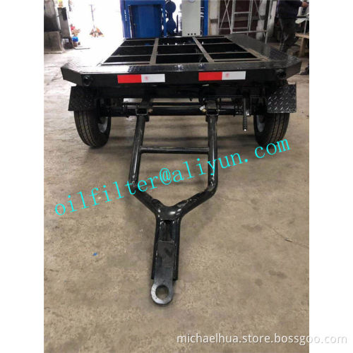 Outdoor Mobile Insulating Oil Filtration Machine With 4 Wheels